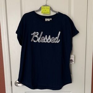 ✨NWT Blessed Women’s Top💙